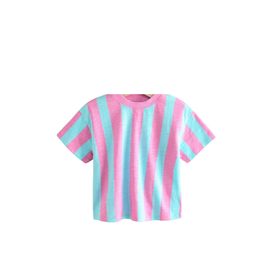 Girls Short Sleeve T-shirt-Pack Of 4